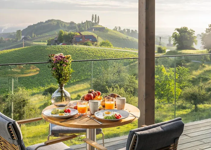 بيت للعطل Steirerblicke - Winzerhaeuser An Der Suedsteirischen Weinstrasse Glanz an der Weinstraße
